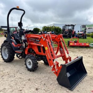 Tracteur agricole Tafe 6028H avec chargeur frontal